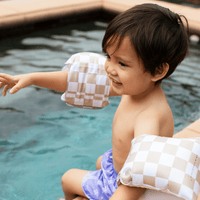 Scacco matto | Cinghie da bagno beige 0-2 anni