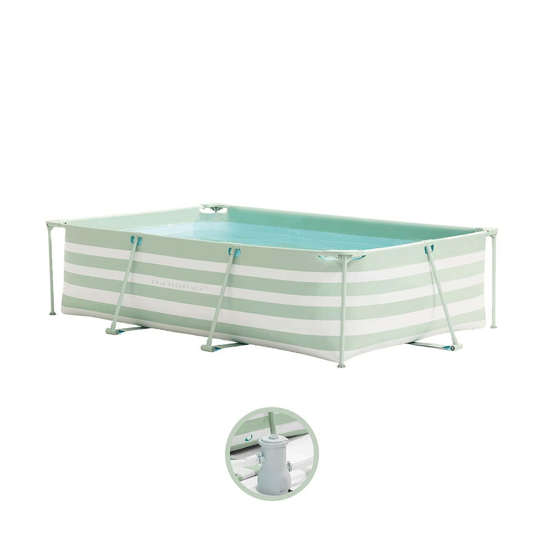 swim-essentials-green-white-frame-pool-wholesale-1