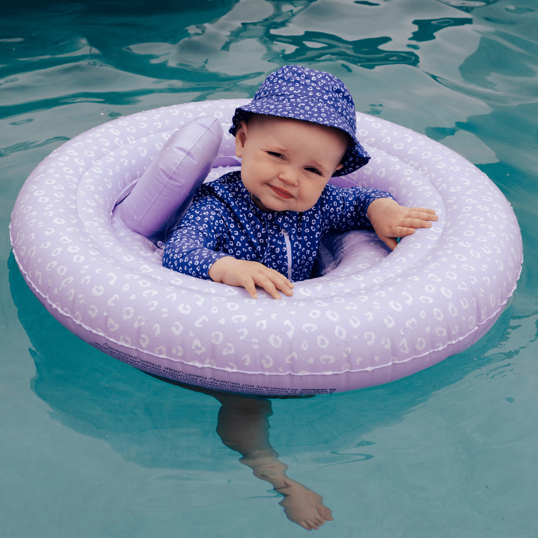 Leopard | Blue UV Sun hat