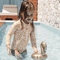 Dreamscape | Cisne Portavasos Hinchable Dorado