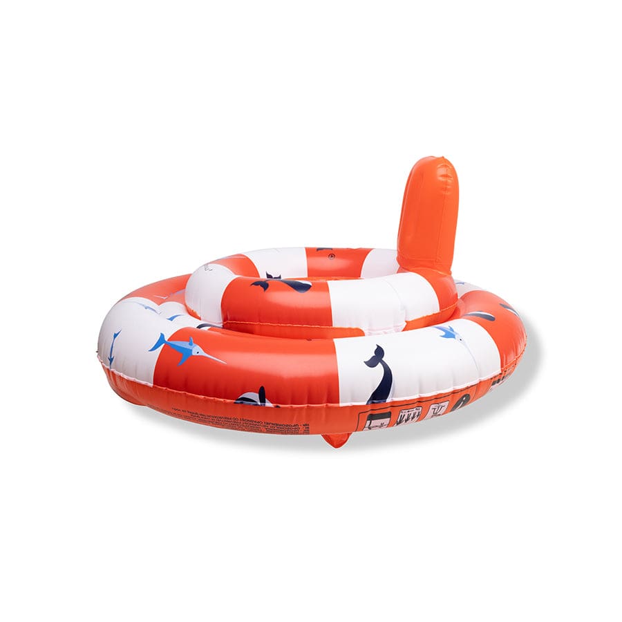 swim-essentials-wholesale-ocean-stripes-orange-white-babyfloat-4