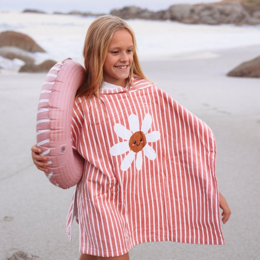 swim-essentials-beach-poncho-disy-flower-red-white-wholesale-4