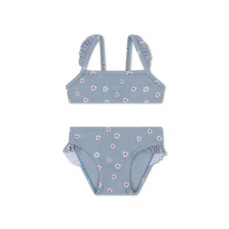 Daisy Flower | Blau Mädchen UV Bikini