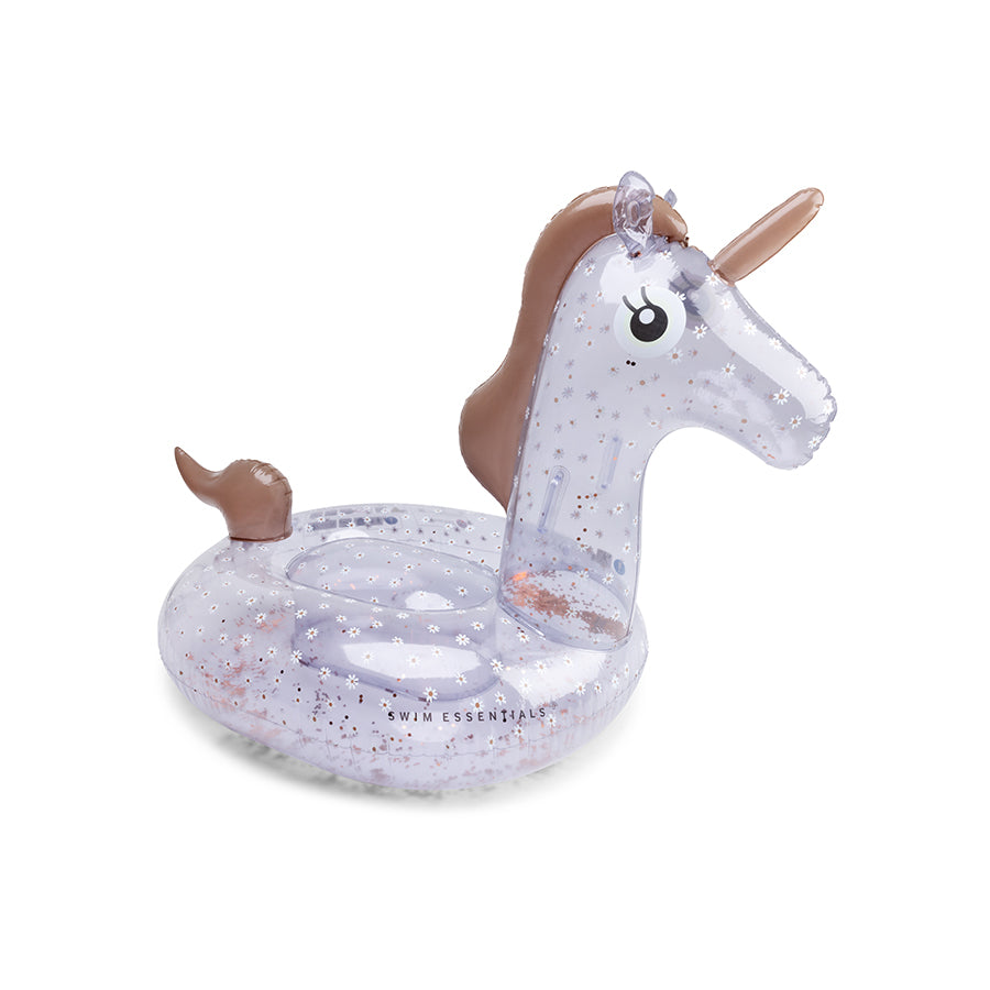 swim-essentials-daisy-flower-blue-unicorn-air-bed-150-cm-wholesale-1