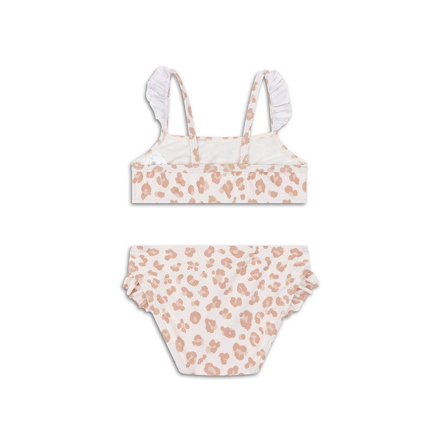 Leopardo | Bikini UV Niñas Beige