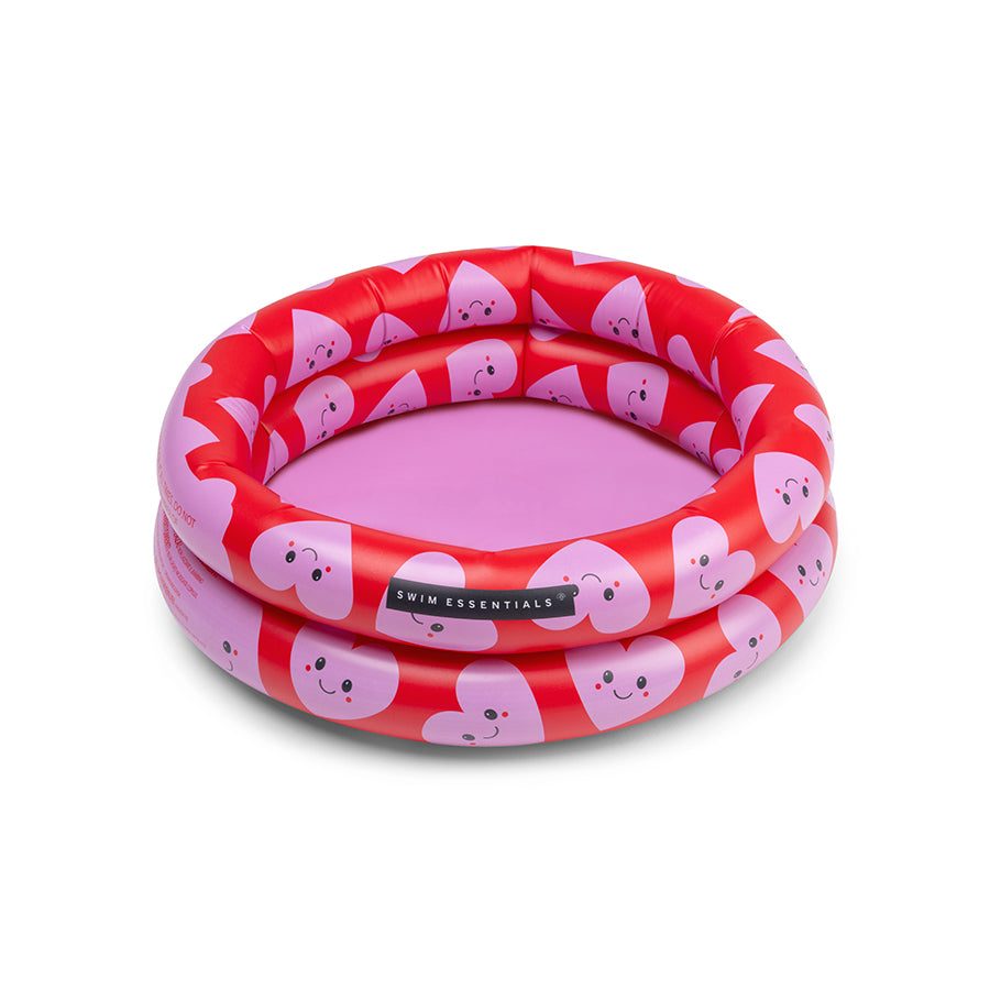 Hearts | Rood babyzwembad Ø 60cm