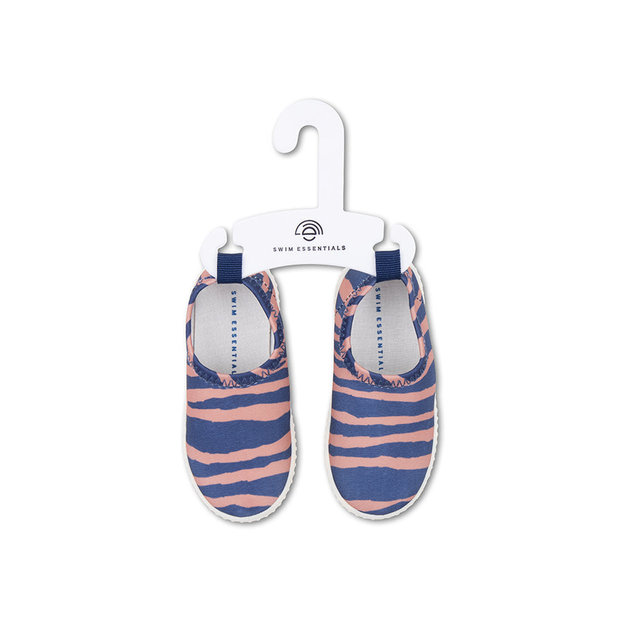SE Water Shoes Size 19 - 33 Blue Orange Zebra