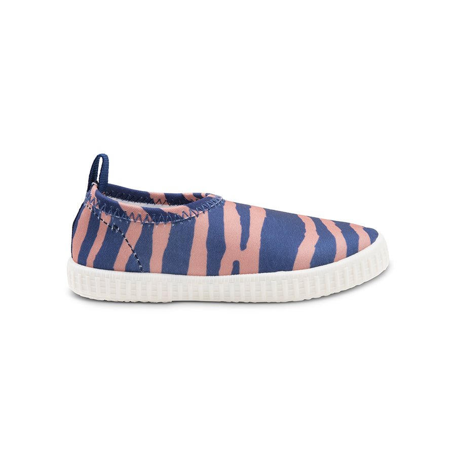 SE Water Shoes Size 19 - 33 Blue Orange Zebra