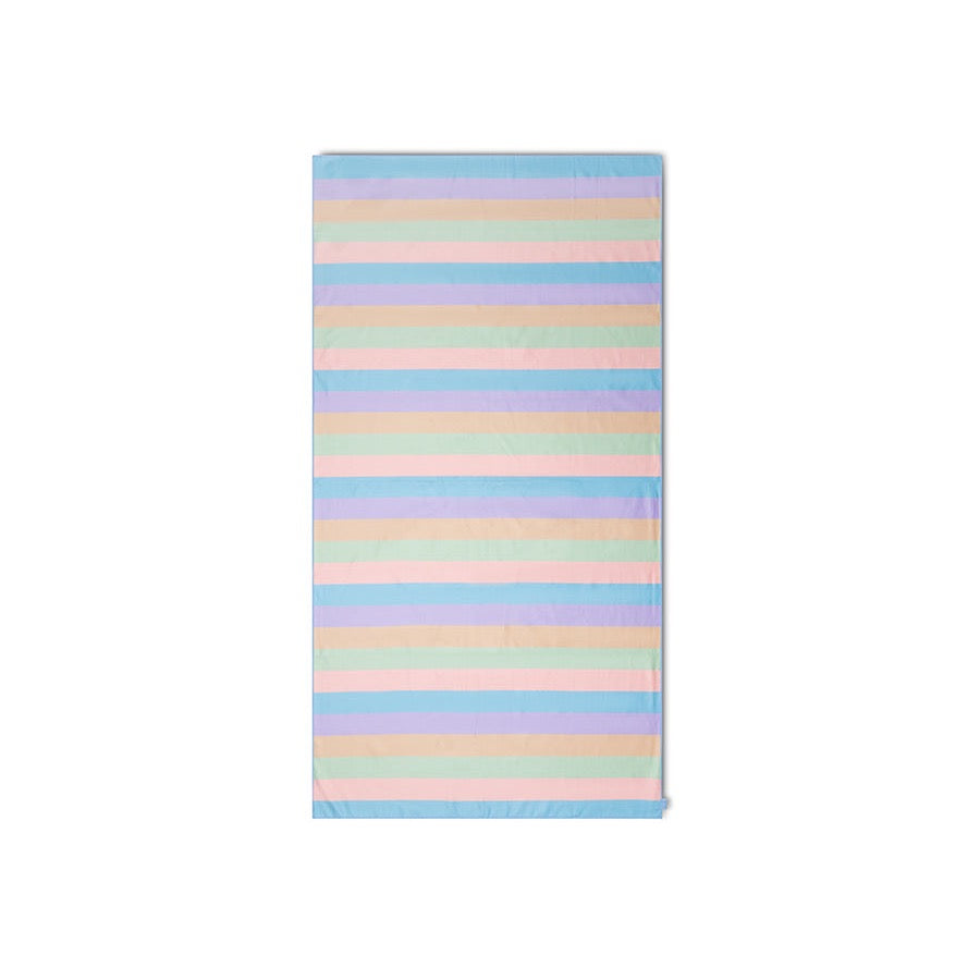 SE Microfiber Towel Striped 170 x 90 cm