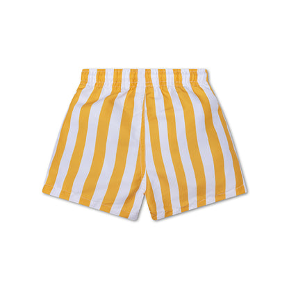 SE UV Swimming Short Boys Gelb/Weiß gestreift