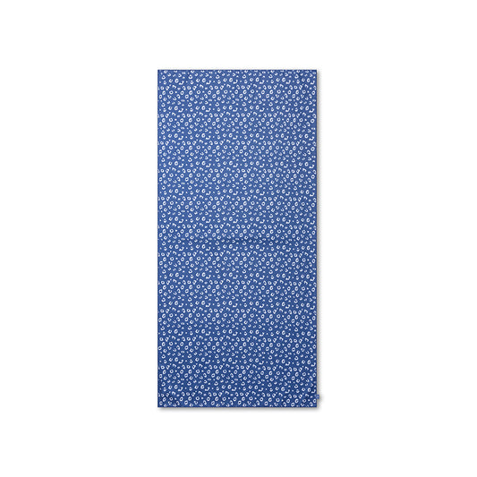 SE Microvezel Handdoek Blauw Panterprint 180 x 90 cm