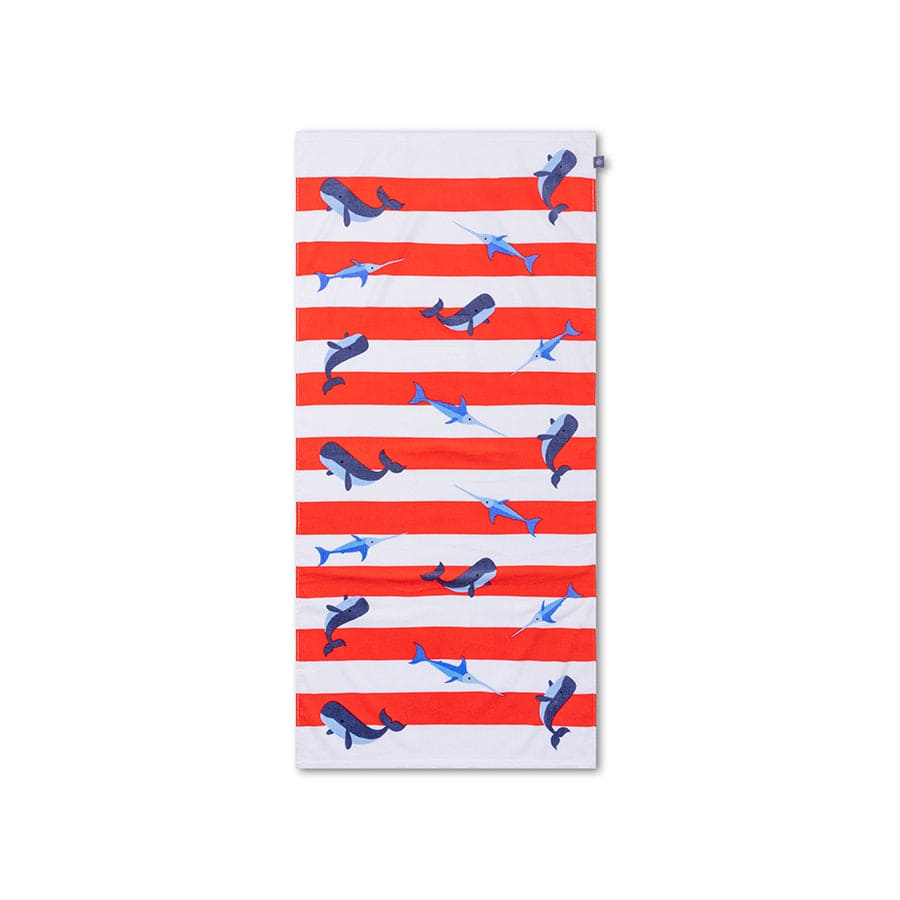 swim-essentials-cotton-towel-oceaan-white-red-wholesale-1
