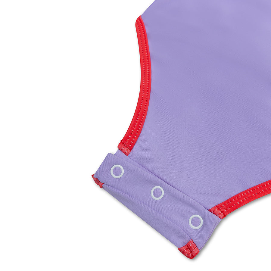 SE UV Long-sleeved Swimsuit Purple