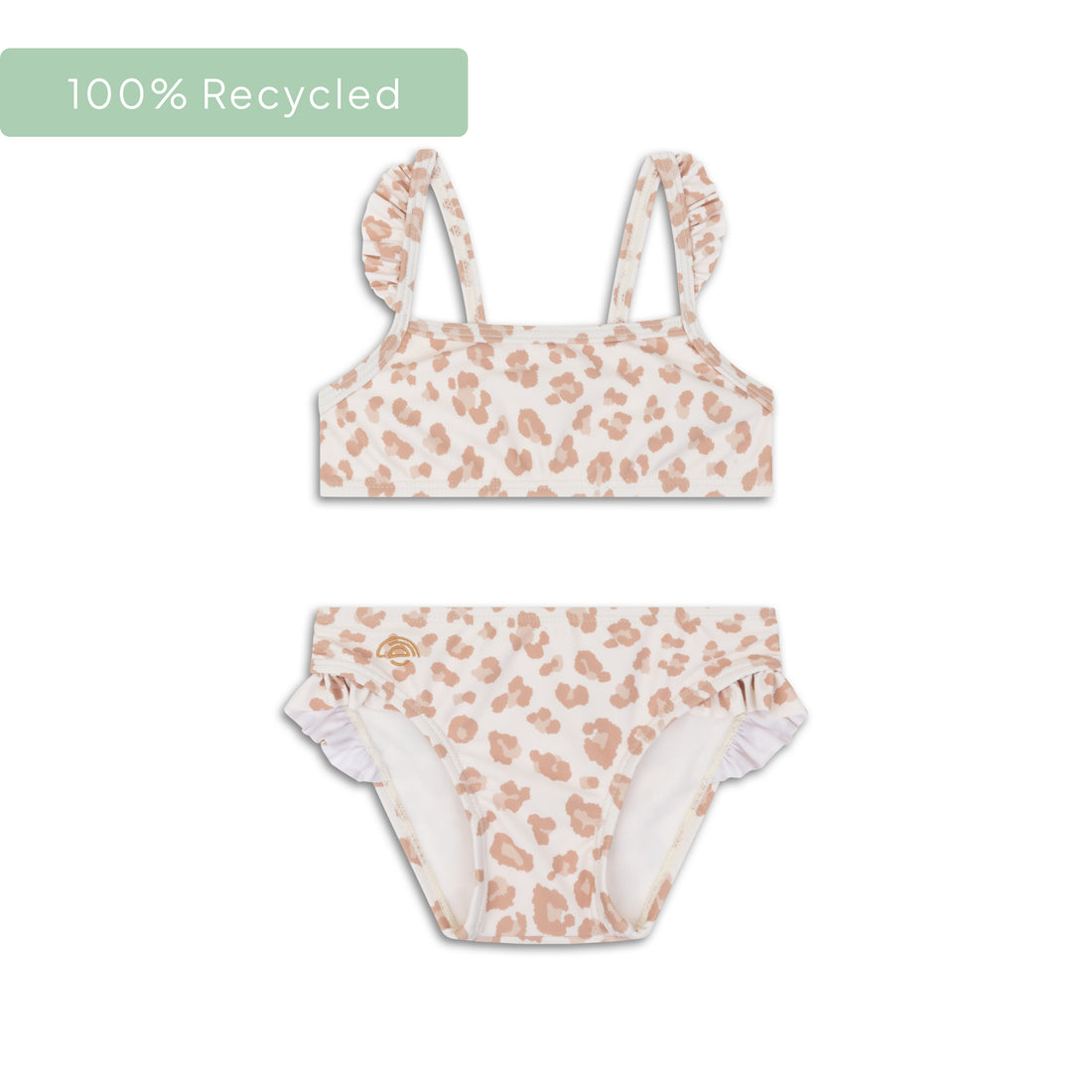 Leopardo | Bikini UV Niñas Beige