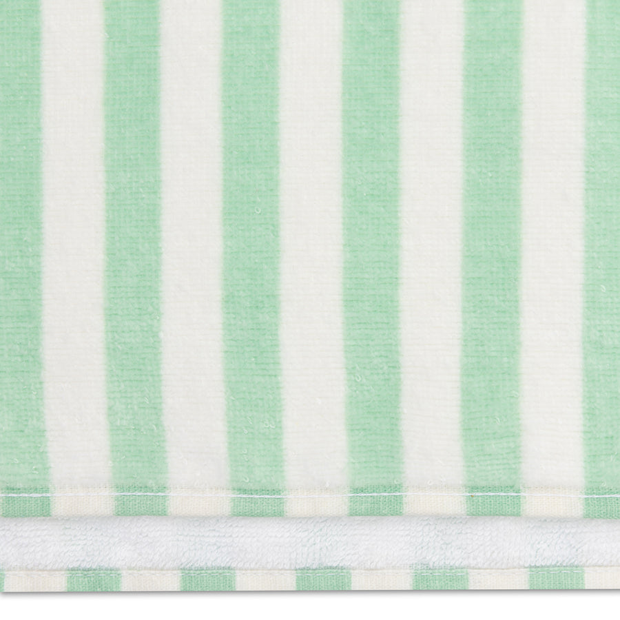 swim-essentials-beach-poncho-green-white-tripes-bleuy-wholesale-3