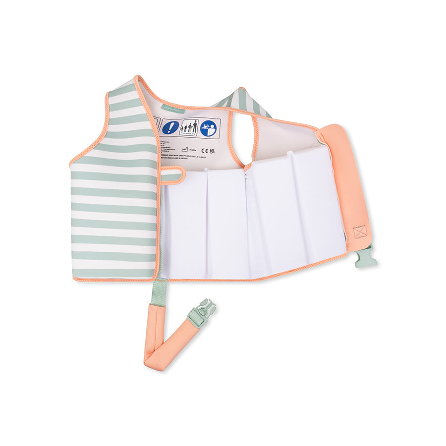 swim-essentials-green-white-koala-swim-vest-wholesale-3