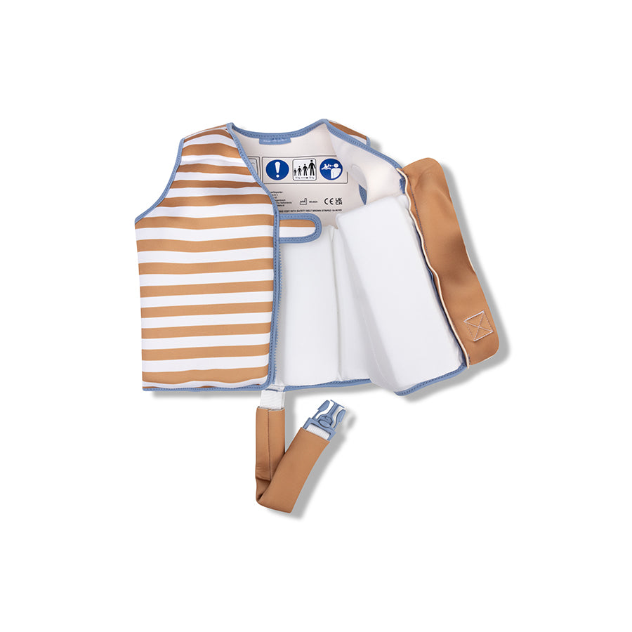 swim-essentials-brown-white-stripes-3-6-years-swim-vest-wholesale-2