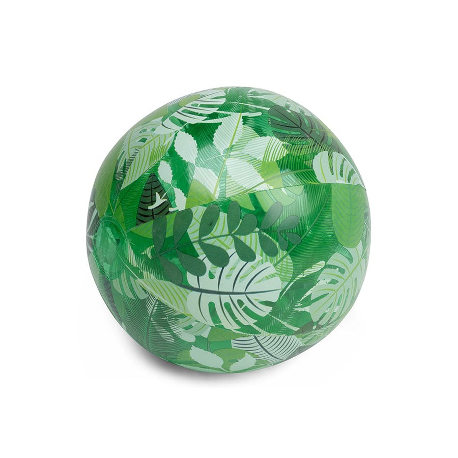 swim-essentials-beach-ball-51-cm-tropical-dream-green-leaves-wholesale-1
