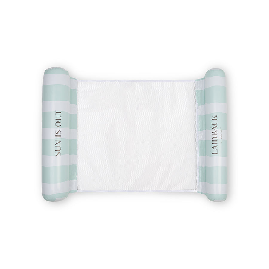 Resort Stripe | Hamaca de agua verde