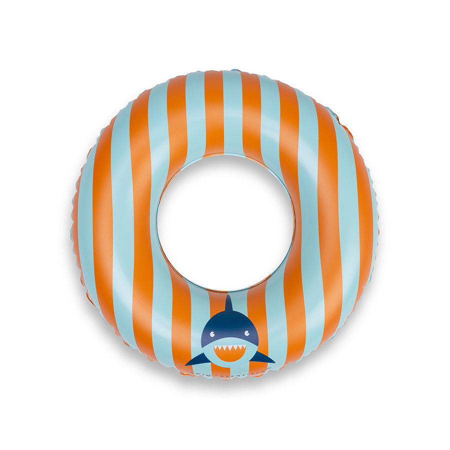 Tropic Shark | Oranje/Blauw Zwemband Ø 55 cm