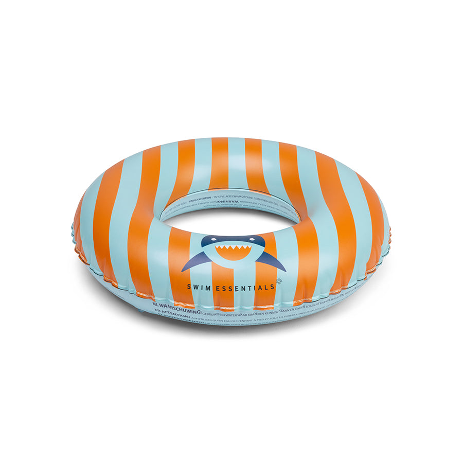 Tropic Shark | Oranje/Blauw Zwemband Ø 55 cm