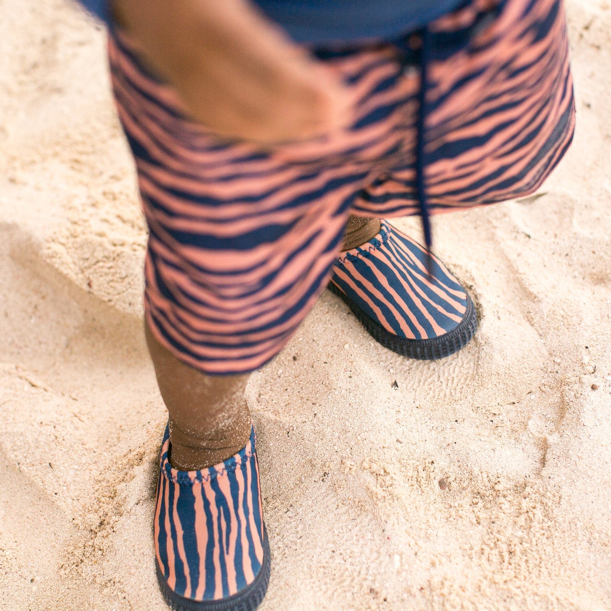 swim-essentials-watershoes-vibrant-stripes-blue-orange-wholesale-3