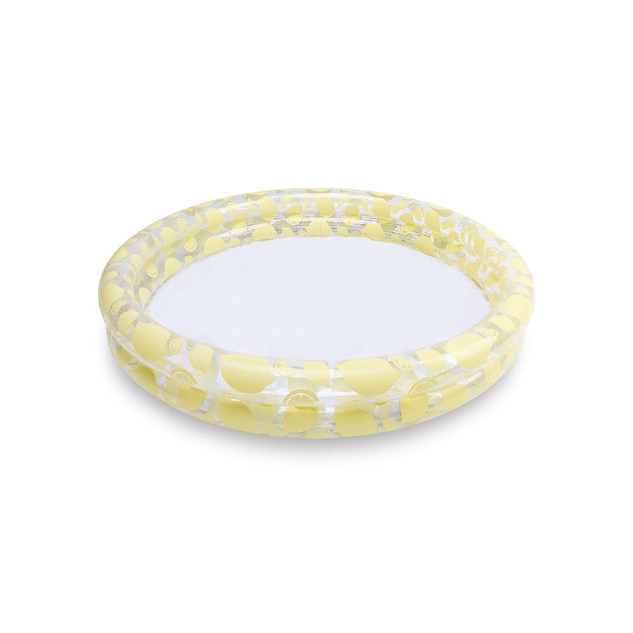 Piscina per bambini Clear Bloom | Yellow Ø 100 cm