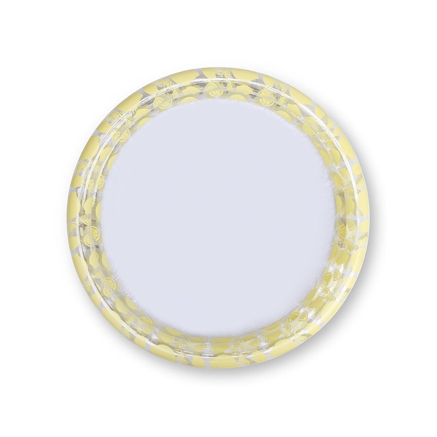 Piscina per bambini Clear Bloom | Yellow Ø 100 cm