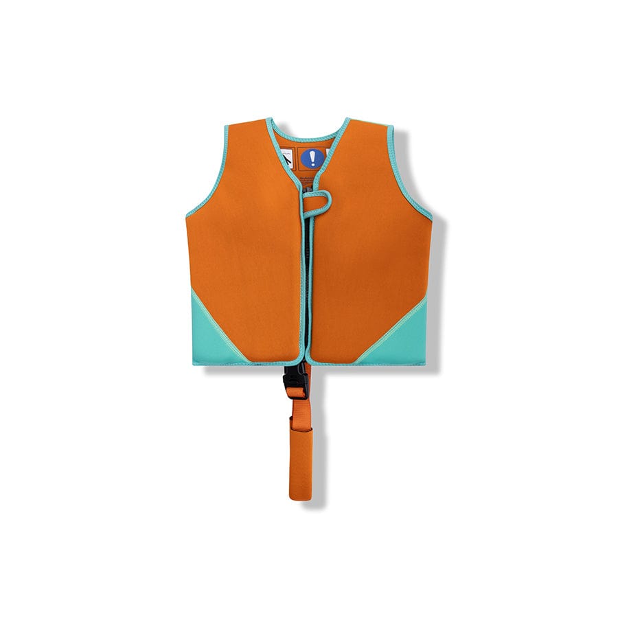 Vivid Clash | Orange Badejacke 3-6 Jahre
