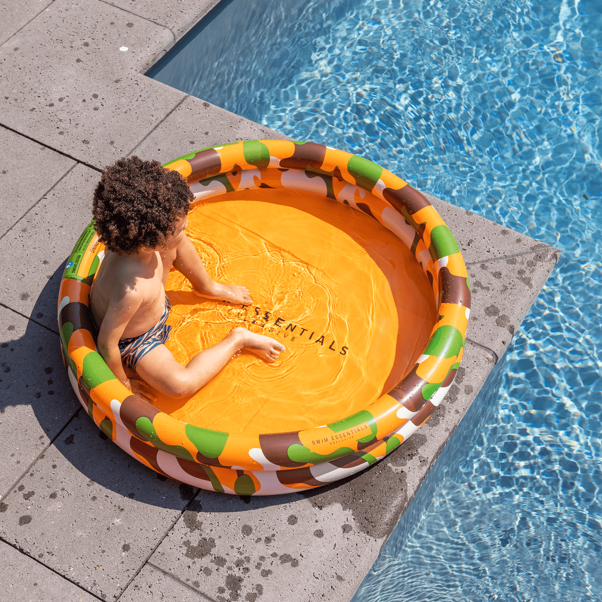 Forest Fade | Camuflaje Piscina Bebé Ø 100 cm