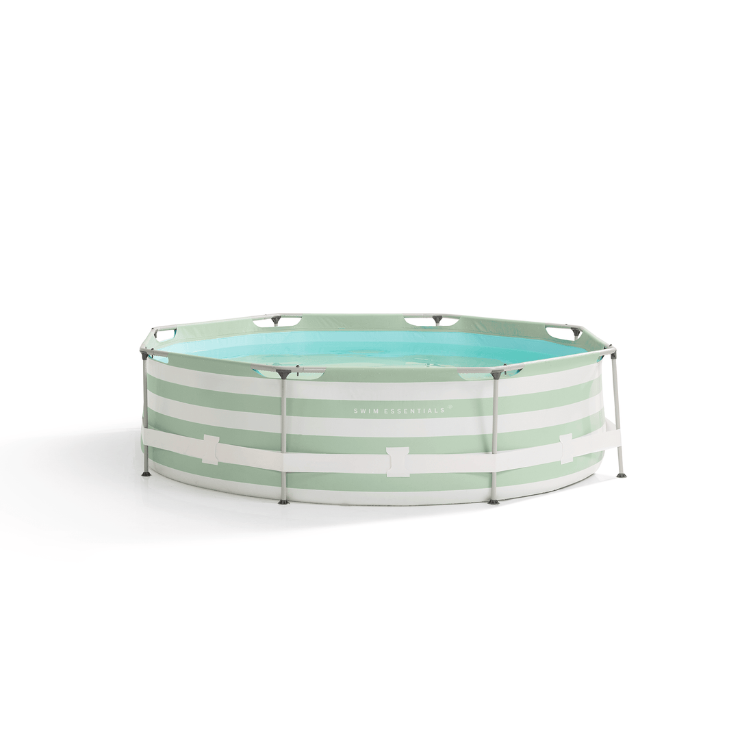 swim-essentials-frame-pool-round-green-white-wholesale-1