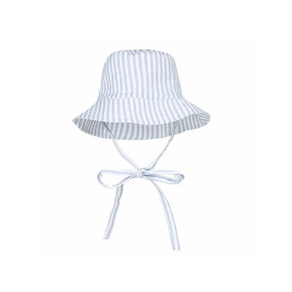 SE UV Sun Hat Blue White Striped