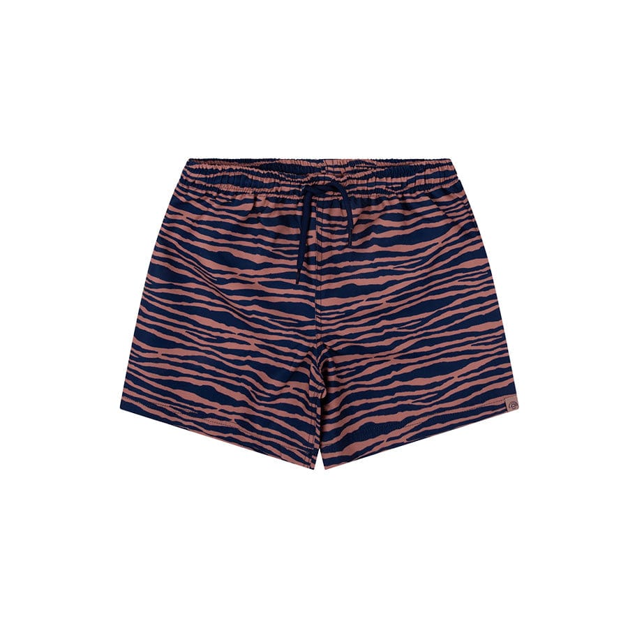 swim-essentials-orange-blue-striped-swim-short-wholesale-1