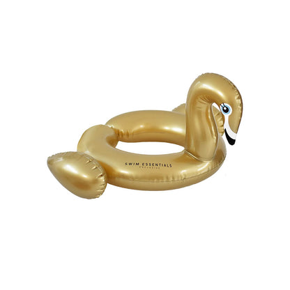 SE swim ring Split Ring Swan Gold 55 cm