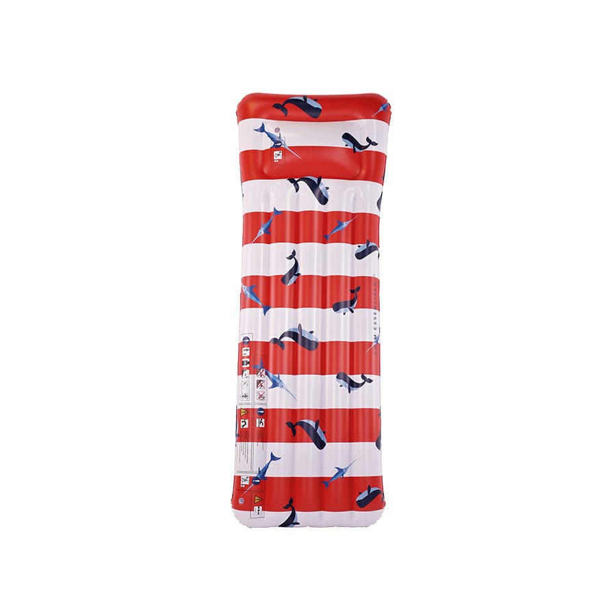 swim-essentials-oceaan-red-white-stripes-air-bed-wholesale-1
