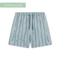 Resort Stripe | Groene UV Zwembroek Jongens