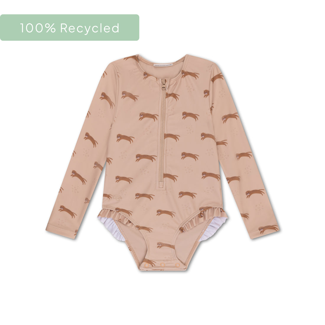 Roamer | Beige Costume da bagno UV a maniche lunghe per bambine