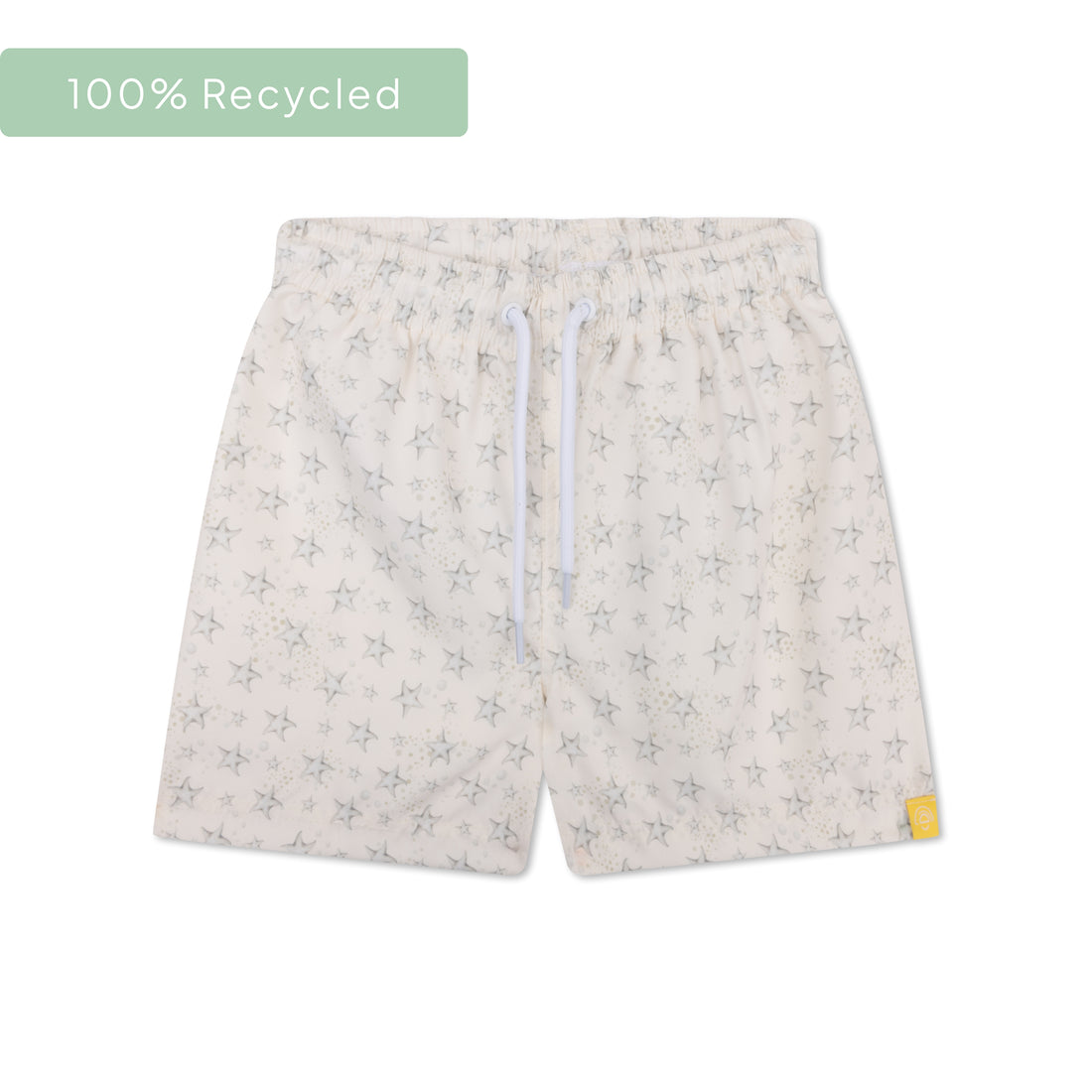 Sterne | Weiß UV-Badeanzug Jungen