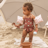 Leopard | Altrosa Schwimmflugel 0-2 Jahre