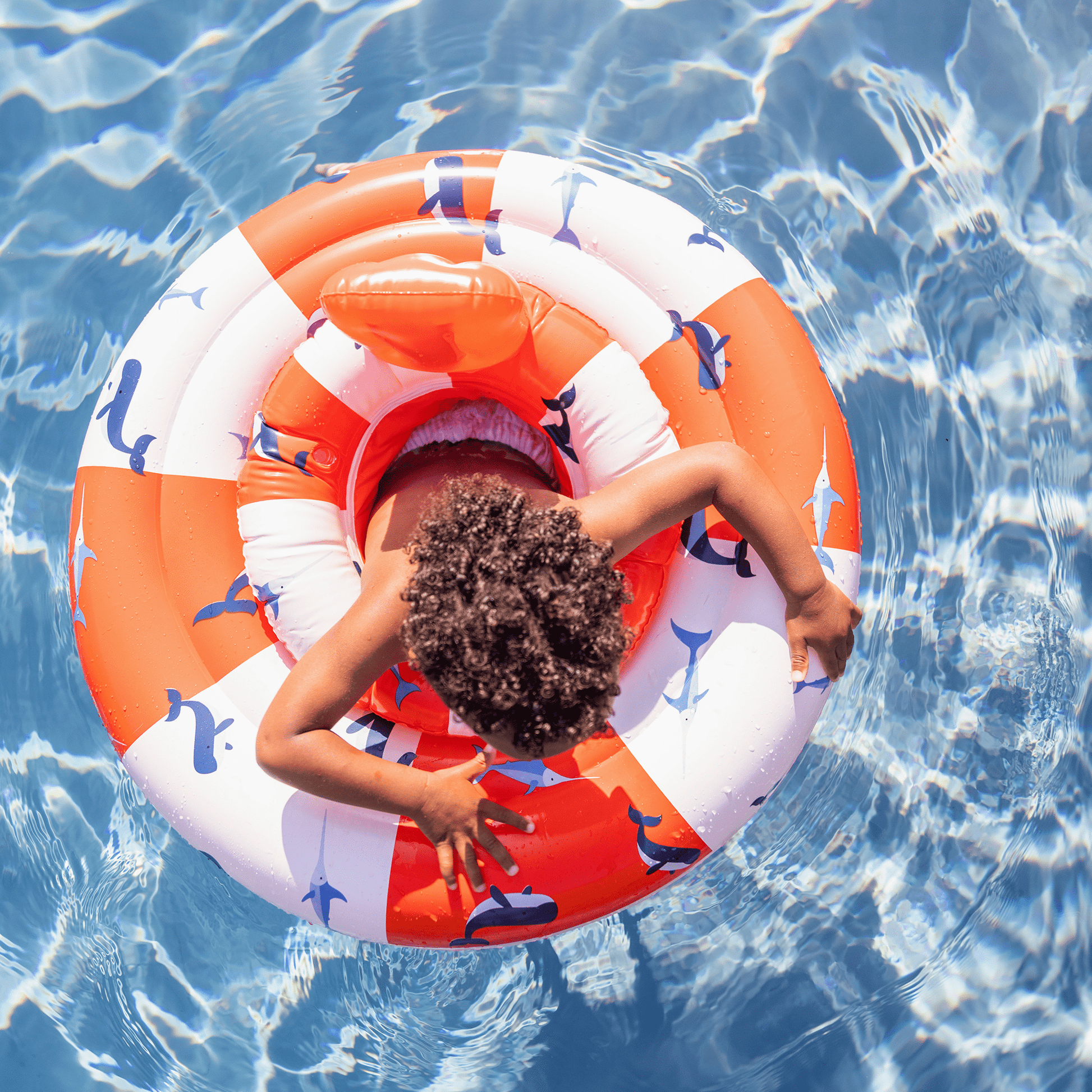 swim-essentials-wholesale-ocean-stripes-orange-white-babyfloat-2