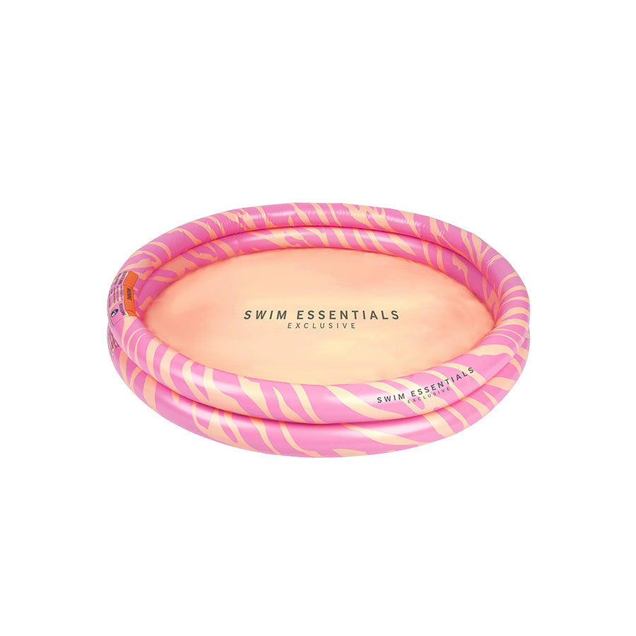 SE Kinder Zwembad Roze Zebra Ø 100 cm