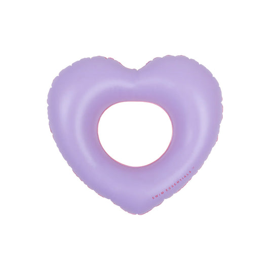 SE Heart swim ring Purple Red Ø 55 cm