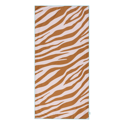 SE Mikrofaser-Handtuch Orange Zebra 180 x 90 cm