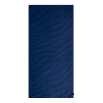 SE Mikrofaser-Handtuch Blau Zebra 135 x 65 cm