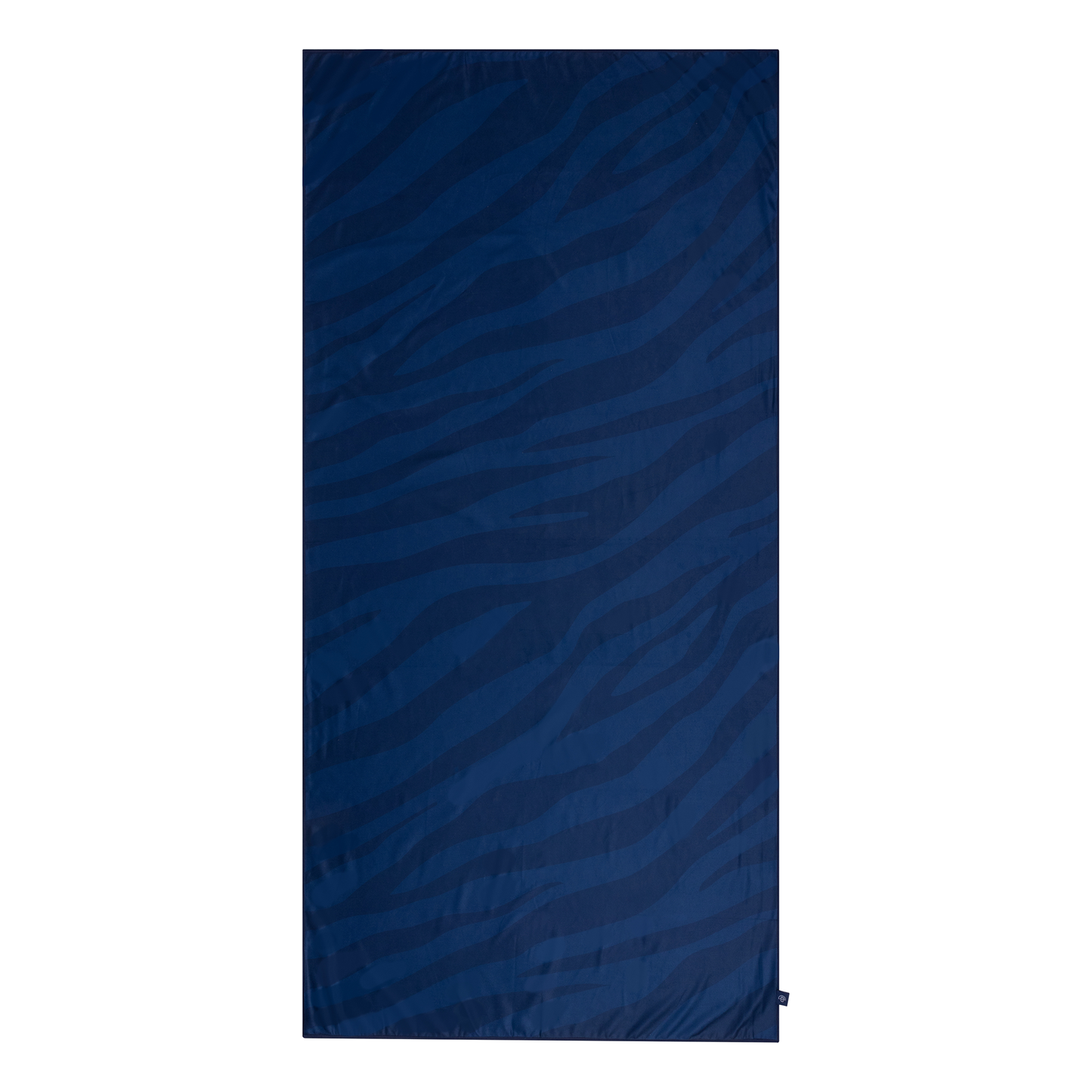 SE Microvezel Handdoek Zebra Blauw 180 x 90 cm
