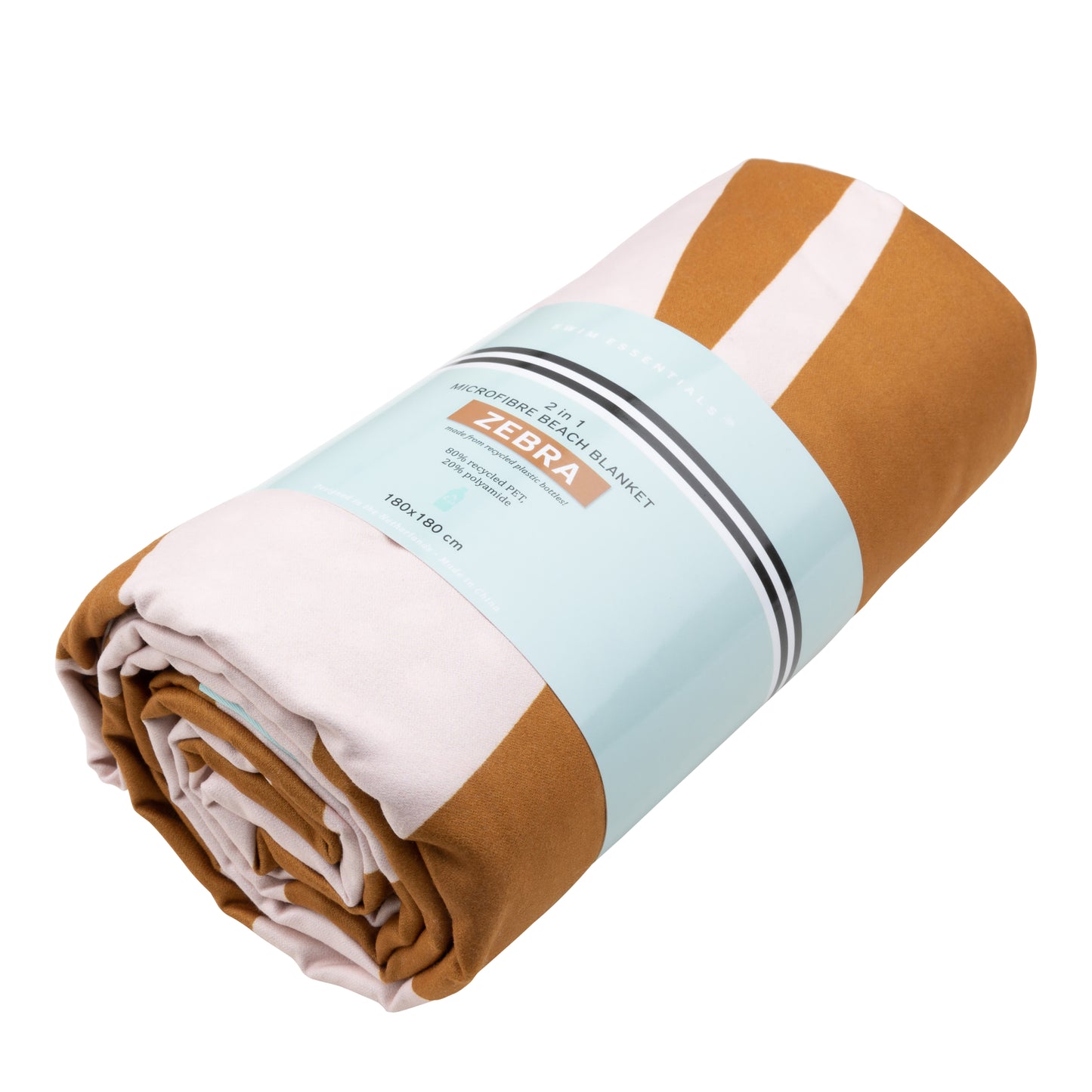 SE Microfiber Towel XXL Orange Zebra 180 x 180 cm