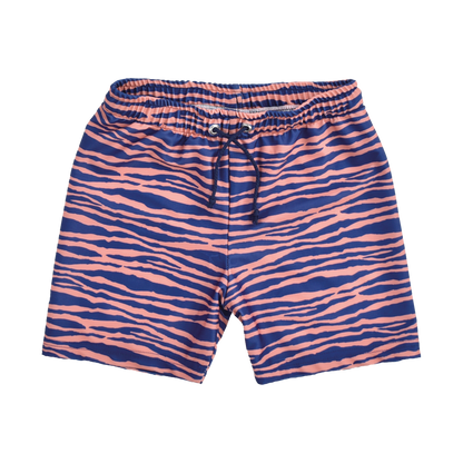 SE UV Schwimmen Boxer Jungen Blau Orange Zebra