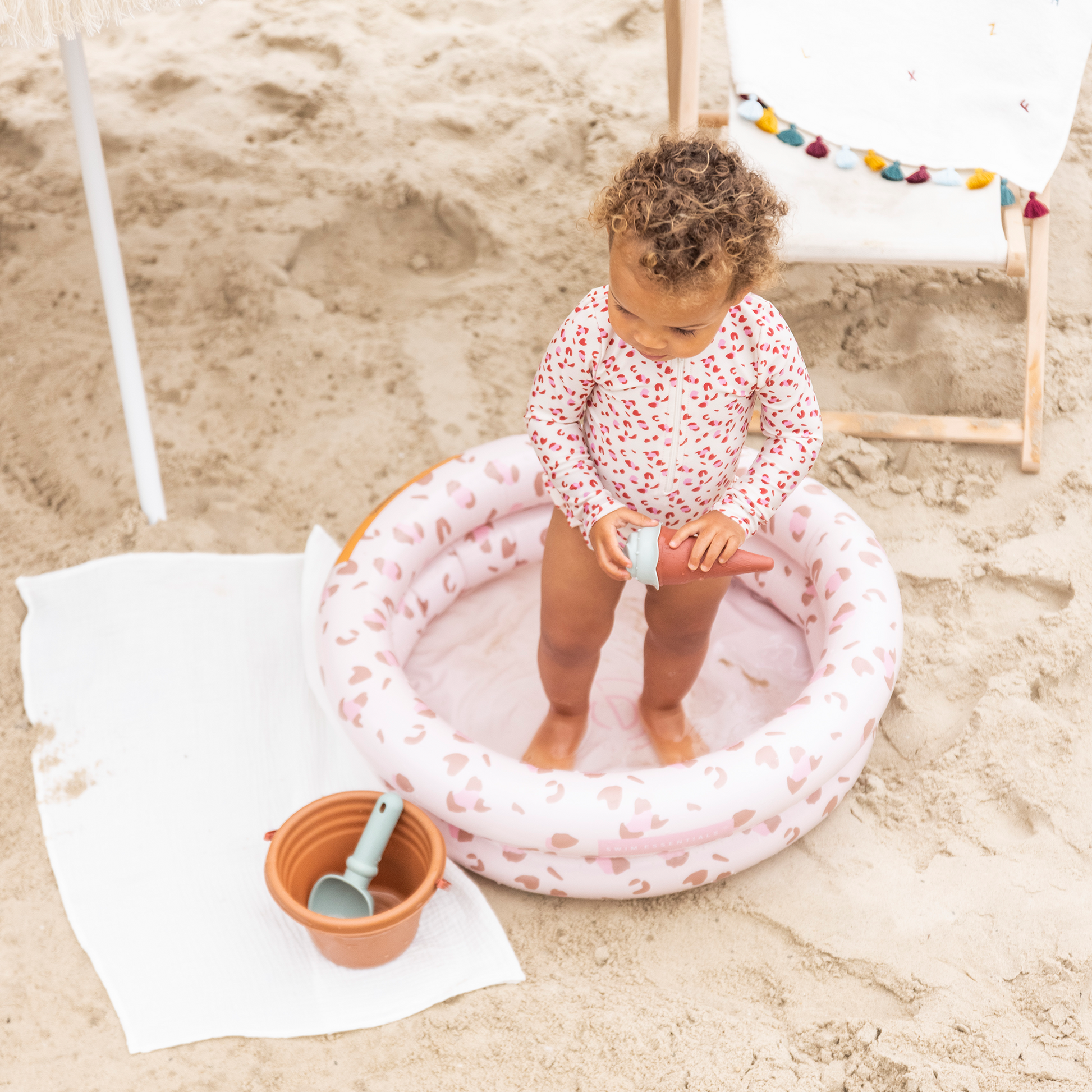 online groothandel baby zwembadje old pink zand